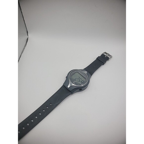 Vintage Wristwatch Watch Digital Gray 63-609 Pulse Watch Black Band New Battery main image 14
